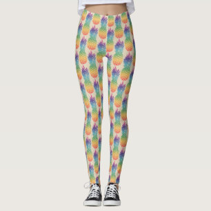 Leggings voor het afdrukken van het patroon van re