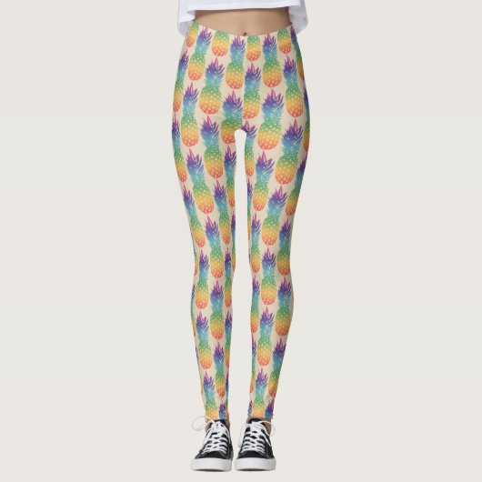 Leggings voor het afdrukken van het patroon van re (Voorkant)