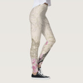 Leggings voor het afdrukken van  Parijse eiffeltow (Rechts)