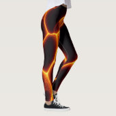 Leggings voor het lava-patroonpatroon (Rechts)