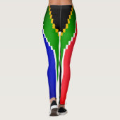LEGGINGS VOOR HET ONTWERP VAN ZUID-AFRIKA-VLAGPIXE (Achterkant)