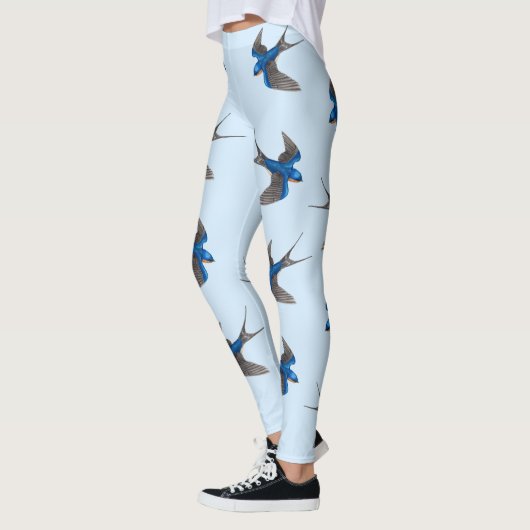 Leggings voor het vliegen met Barn Swallow (Links)