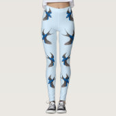 Leggings voor het vliegen met Barn Swallow (Voorkant)