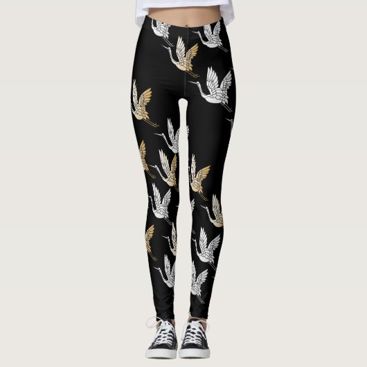 Leggings voor het vliegen met kranen (Voorkant)