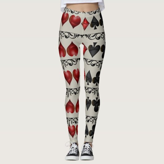 Leggings voor kaartafdrukken (Voorkant)