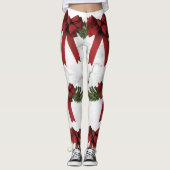 Leggings voor kerstcadeautjes en marmer (Voorkant)