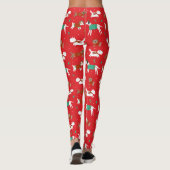 Leggings voor kerstfeestelijke Sweater Pet (Achterkant)