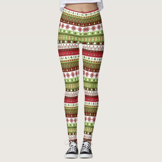 Leggings voor kerstkeuken (Voorkant)