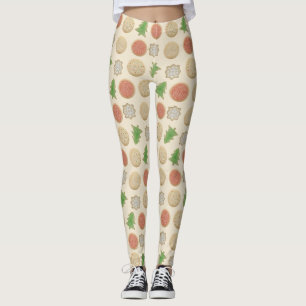 Leggings voor kerstkoekjes