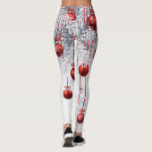 Leggings voor kerstleggings | leggings vrouwen (Achterkant)