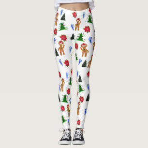 Leggings voor kerstpatronen