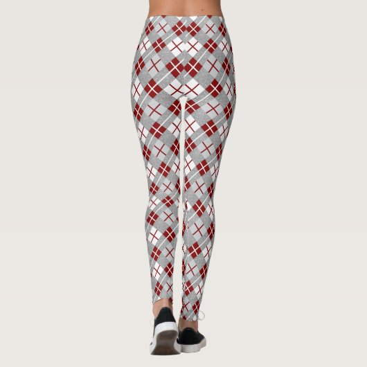 Leggings voor kerstpatronen (Achterkant)