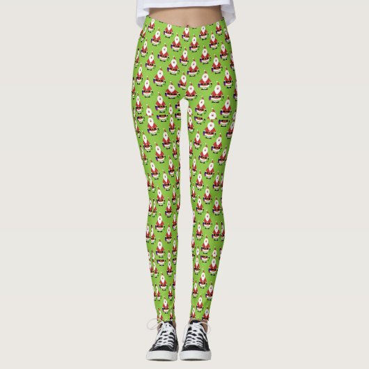 Leggings voor kerstvrouwen (Voorkant)