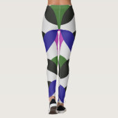 Leggings voor kleurrijke curven (Achterkant)