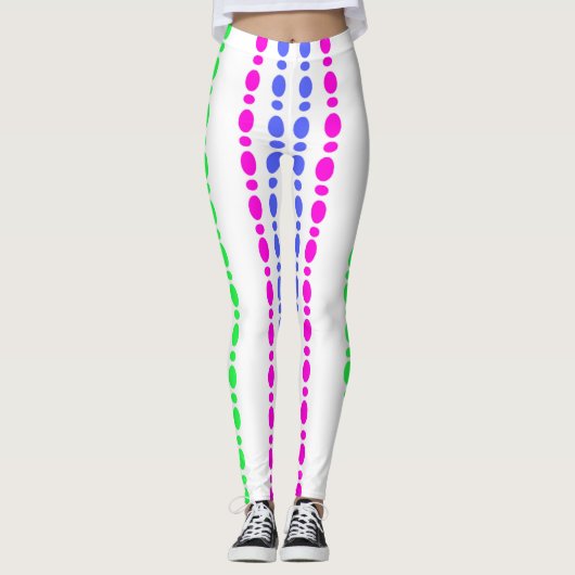 Leggings voor kleurStippen (Voorkant)