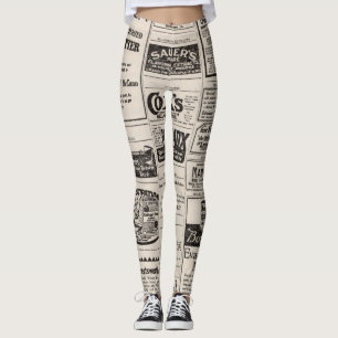  Leggings voor krantenreclame
