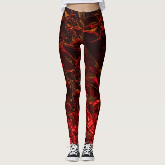 Leggings VOOR METALLIGE AFDRUKTE VOOR VROUWEN (Voorkant)