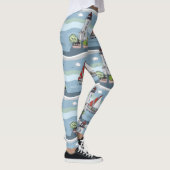 Leggings voor Ocean Pattern (Rechts)