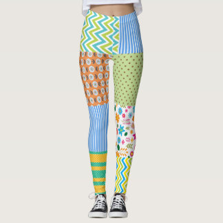 Leggings voor patchwork voor vrouwen