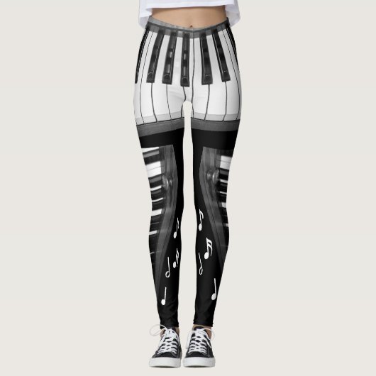 Leggings voor pianotoetsenbord (Voorkant)