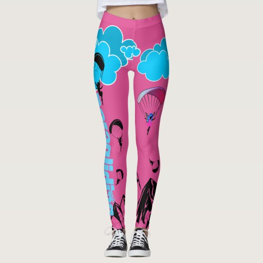 Leggings voor Pixie-sceneratie met scherven roze (Voorkant)