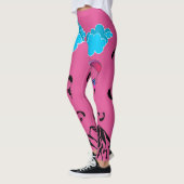 Leggings voor Pixie-sceneratie met scherven roze (Links)