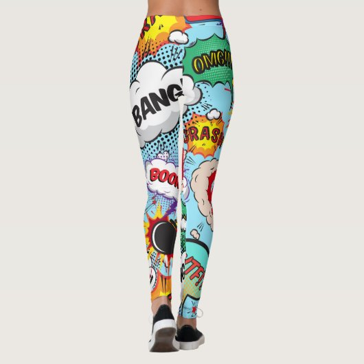 Leggings voor Pop uit de Comic (Achterkant)