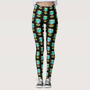 leggings voor regenboogafrikaanse Earth Day