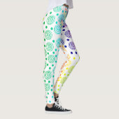 Leggings voor regenboogcirkels (Rechts)