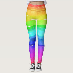 Leggings voor regenboogkleuren