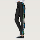 Leggings voor regenboogrex Retro: Dun (Links)