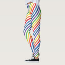 Leggings voor regenboogstrippen