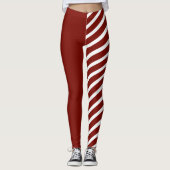 Leggings voor rode en witte jester (Voorkant)
