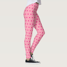 Leggings voor roze hart