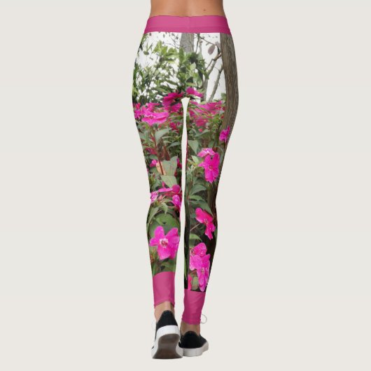 Leggings voor roze ventilatortuin (Achterkant)