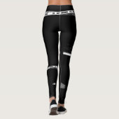 Leggings voor schermweergave met halloween-stijl (Achterkant)