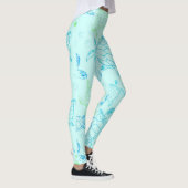 Leggings voor schildpadblauw water (Rechts)