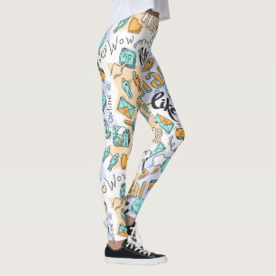 Leggings voor sociale media kool