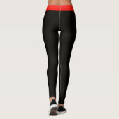 Leggings voor Softball-gebold ontwerp (Achterkant)