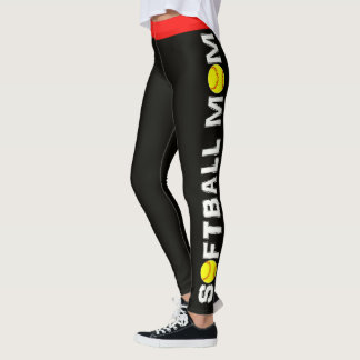 Leggings voor Softball-gebold ontwerp