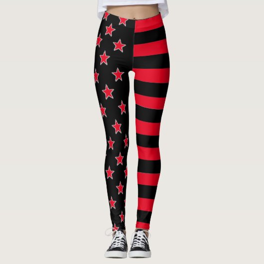 Leggings voor sterren en strips (Voorkant)