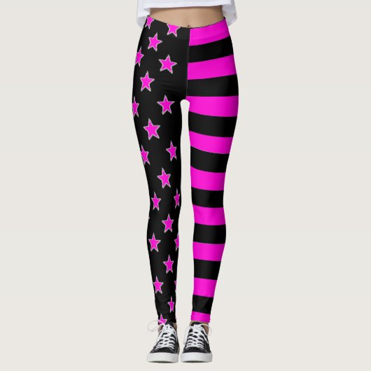 Leggings voor sterren en strips (Voorkant)