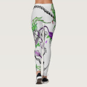 Leggings voor  vergrendeling en sleutels (Achterkant)