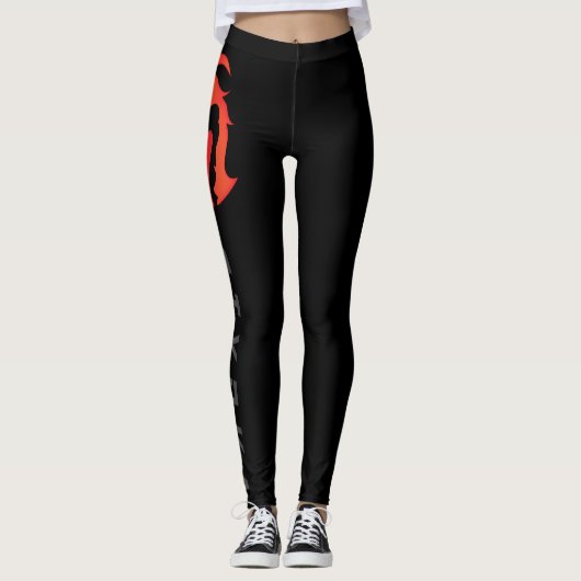 Leggings voor vrouwelijke Logo (Voorkant)