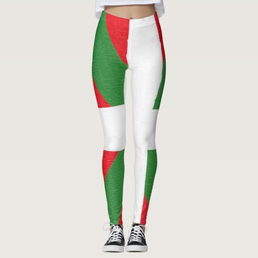 Leggings voor vrouwen - Baskische vlag (Voorkant)