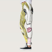 leggings voor vrouwen "Pinky" (Links)