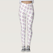 Leggings voor vrouwen - vierde patriottiestar juli (Voorkant)
