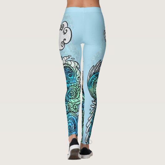 Leggings voor walvissen (Achterkant)