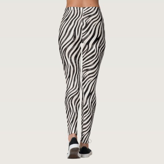 Leggings voor Zebra-afdrukken (Achterkant)