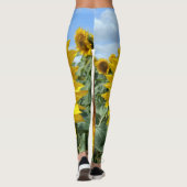 Leggings voor zonnebloemen (Achterkant)